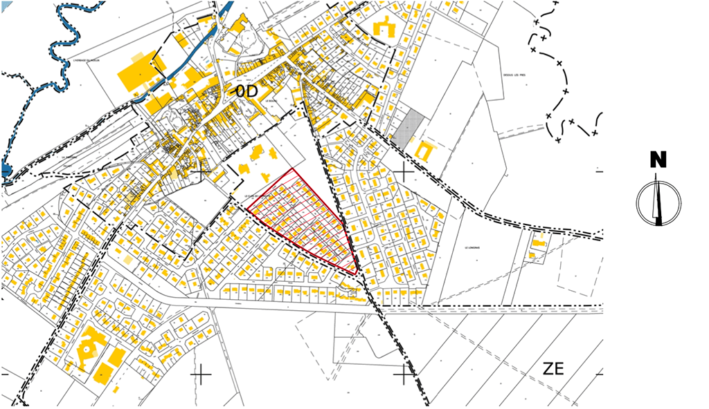 Plan localisation Creully 