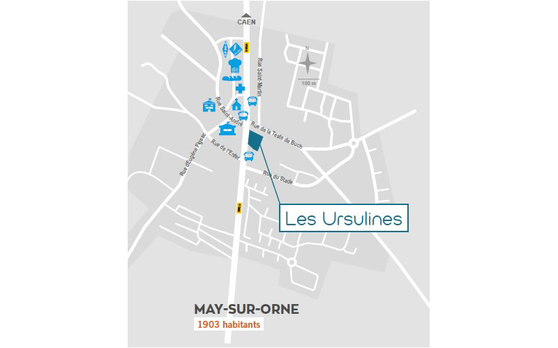 Plan situation May sur orne
