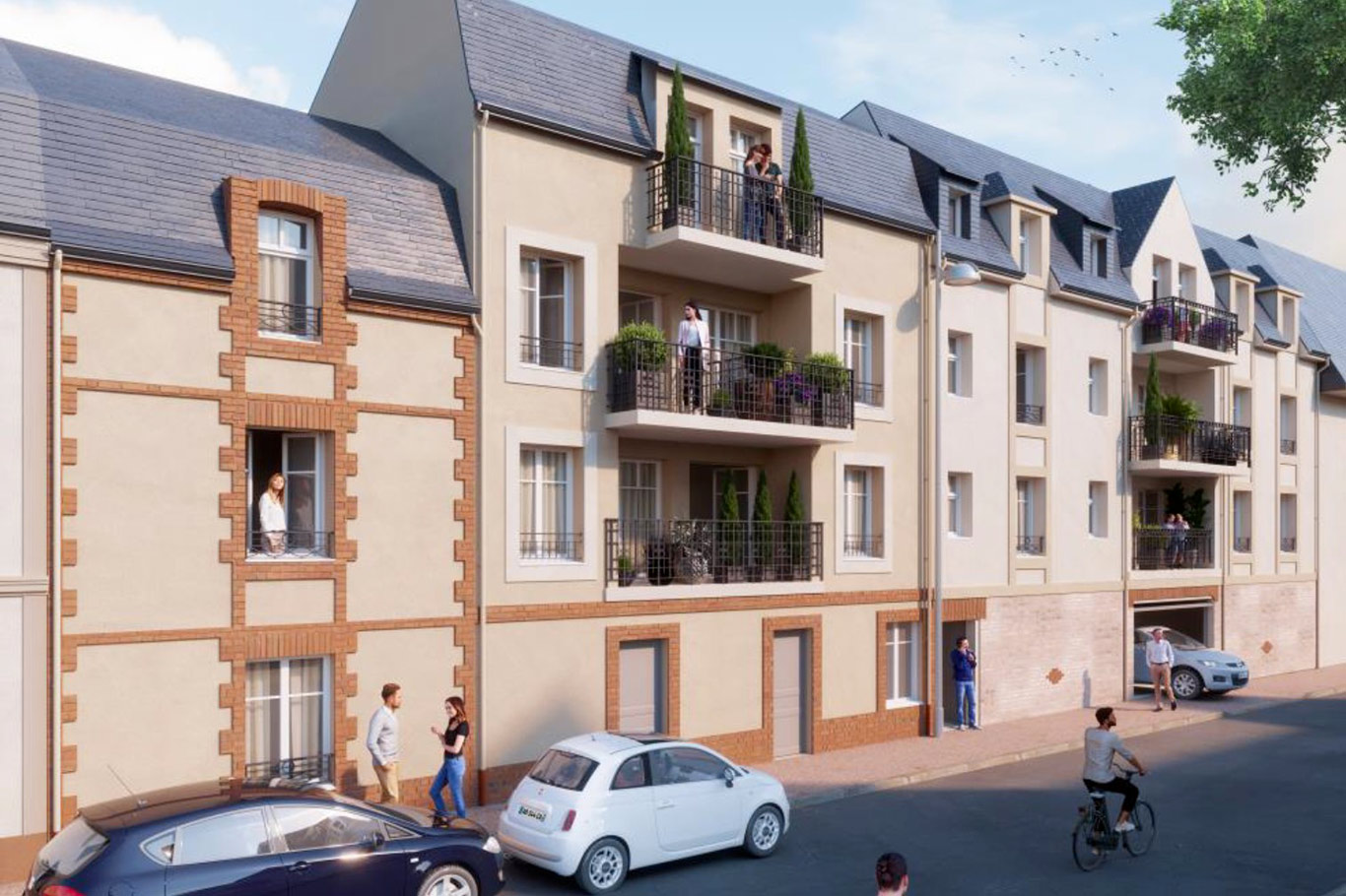 Photo 1 Programme Immobilier Neuf à Deauville - Résidence Principale - Citizim