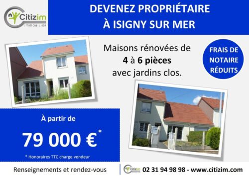Pop up Isigny Citizim Devenez Propriétaire